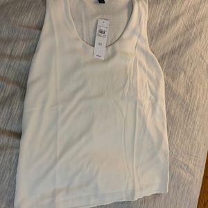 Ann Taylor Tank, White, XS New with Tags!